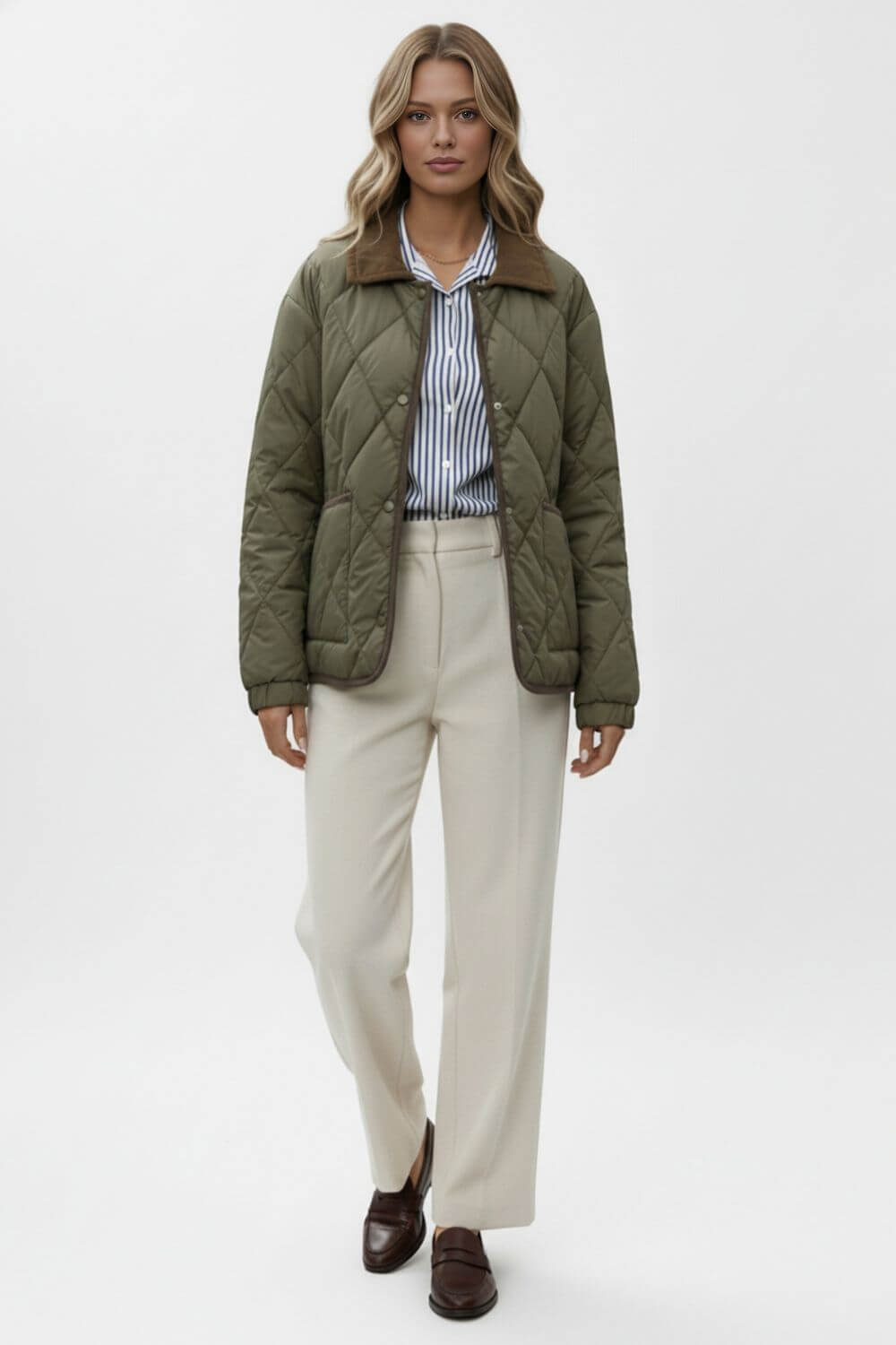 Caurelle | Women’s Quilted Jacket – Effortless Warmth with Modern Refinement