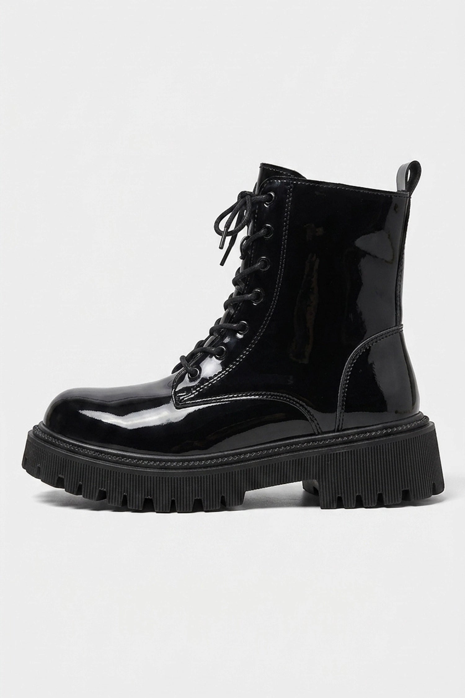 Women’s Winter Black Chunky Platform Ankle Boots