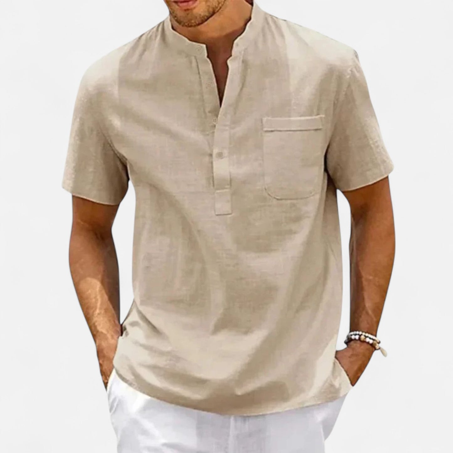 Caurelle | Henley Short Sleeve – Effortless Style, Everyday Comfort