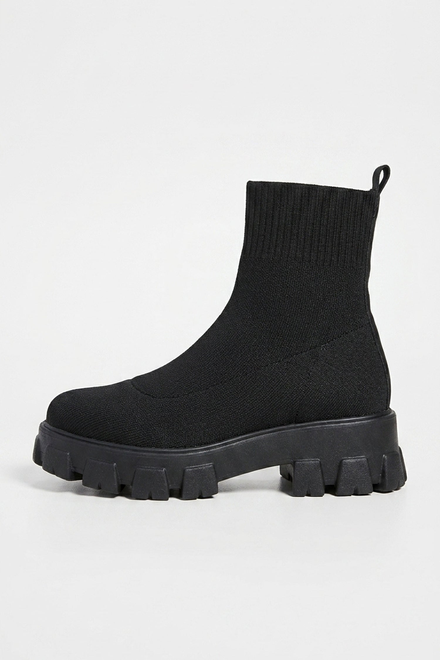 Women's Winter Easy Wear Sock Ankle Boots with Chunky Platform Sole