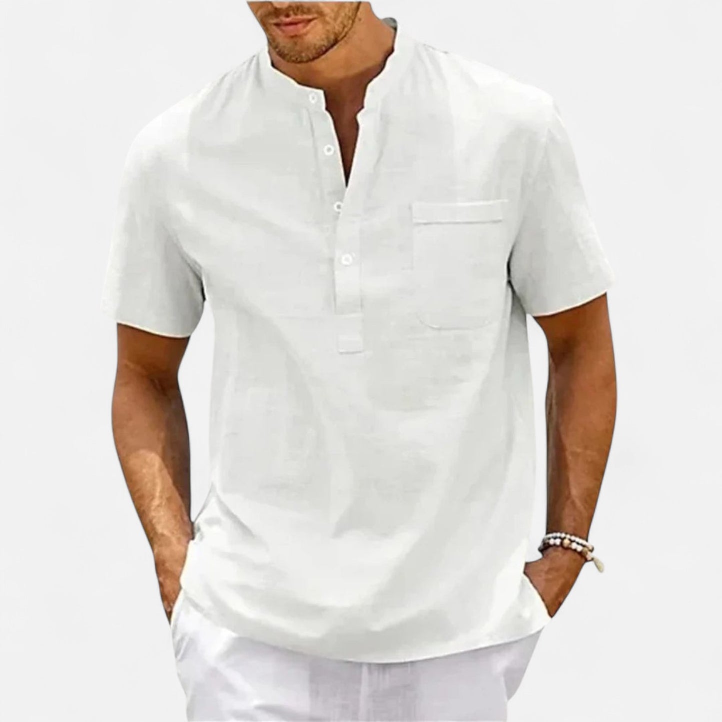 Caurelle | Henley Short Sleeve – Effortless Style, Everyday Comfort