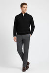 Caurelle | Men’s Wool Half-Height Collar Half-Zip Jumper