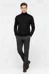 Caurelle | Men’s Autumn & Winter Solid Turtleneck Pullover Jumper