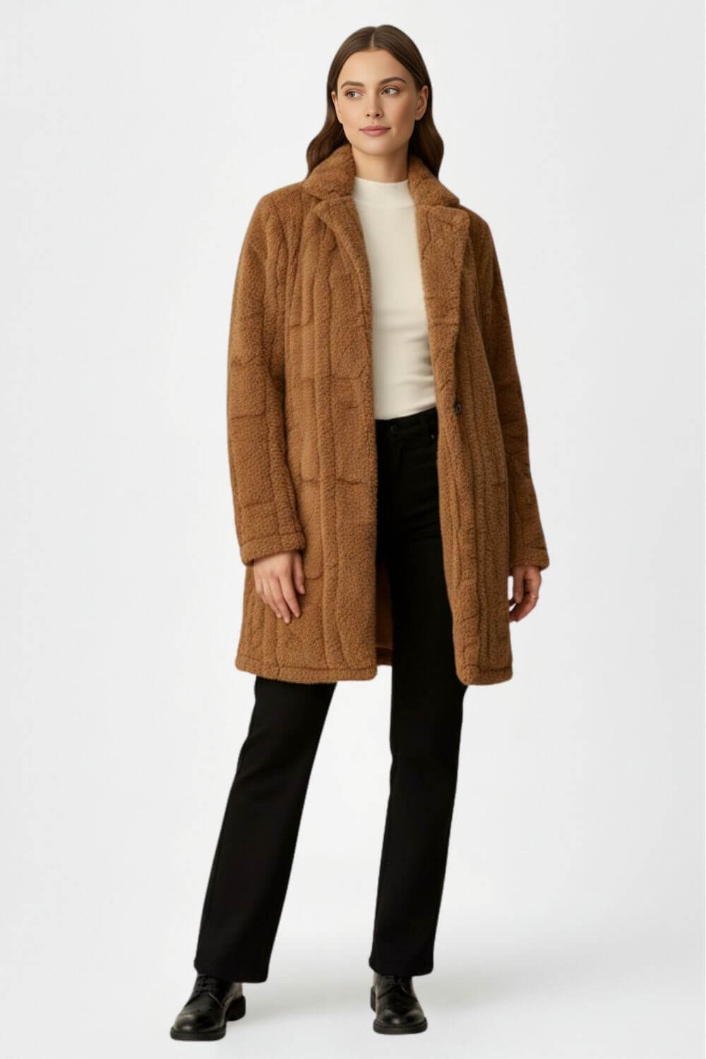 Caurelle | Women’s Textured Long Coat