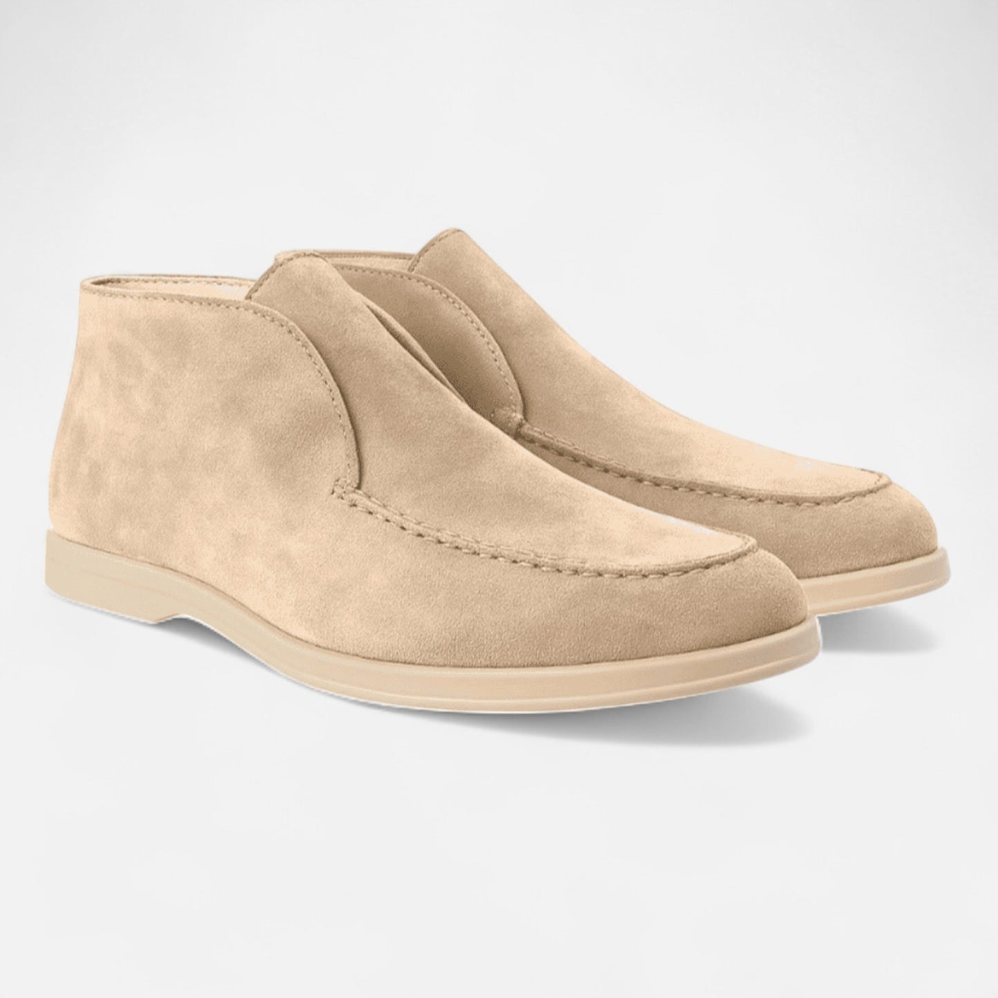 Caurelle | High-Top Suede Loafers – Elevated Comfort & Timeless Style