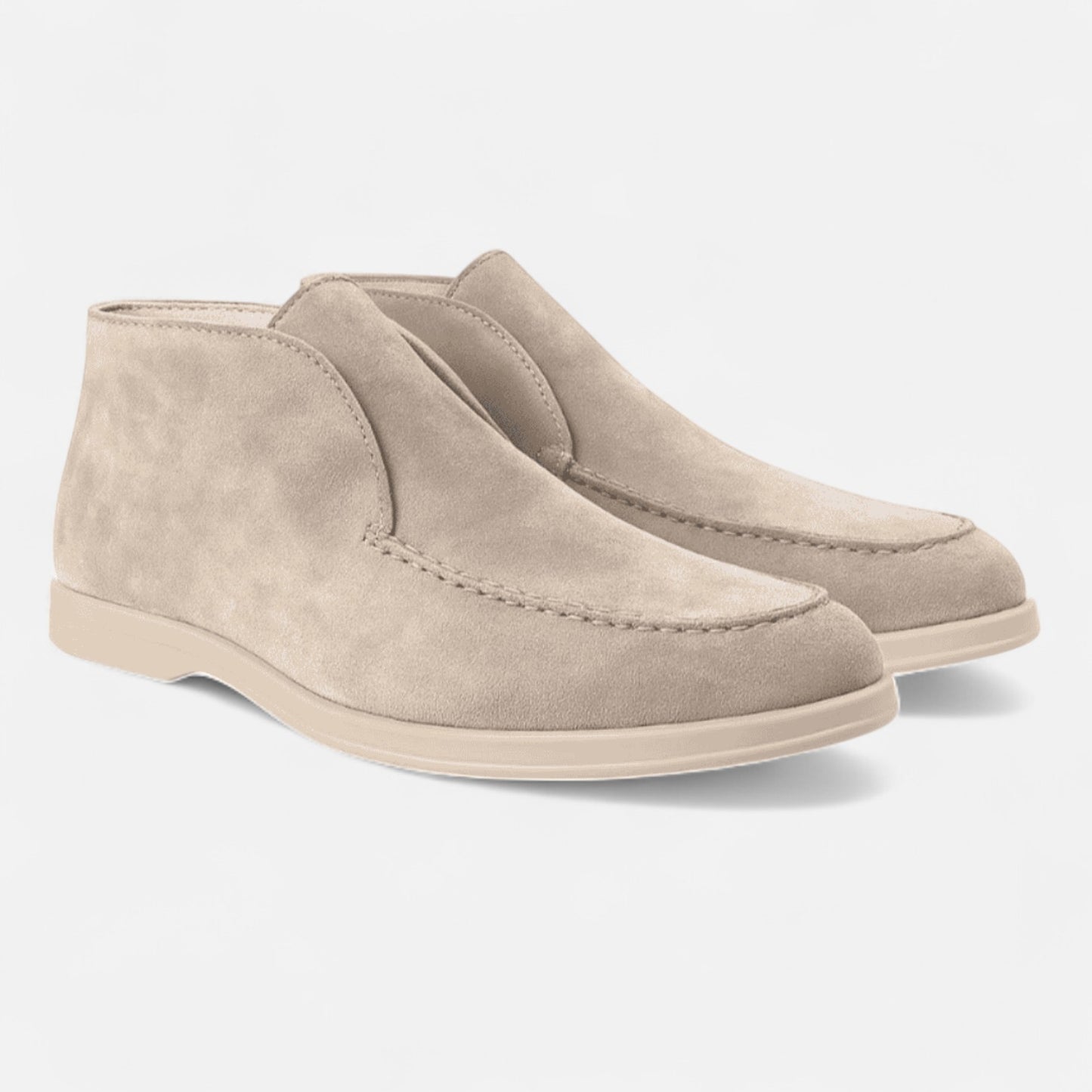Caurelle | High-Top Suede Loafers – Elevated Comfort & Timeless Style