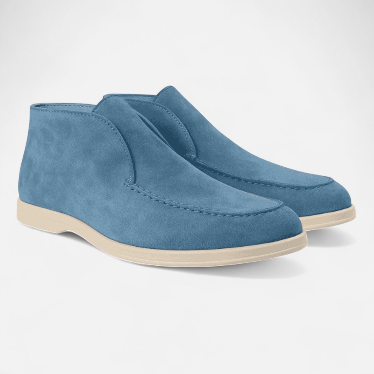 Caurelle | High-Top Suede Loafers – Elevated Comfort & Timeless Style