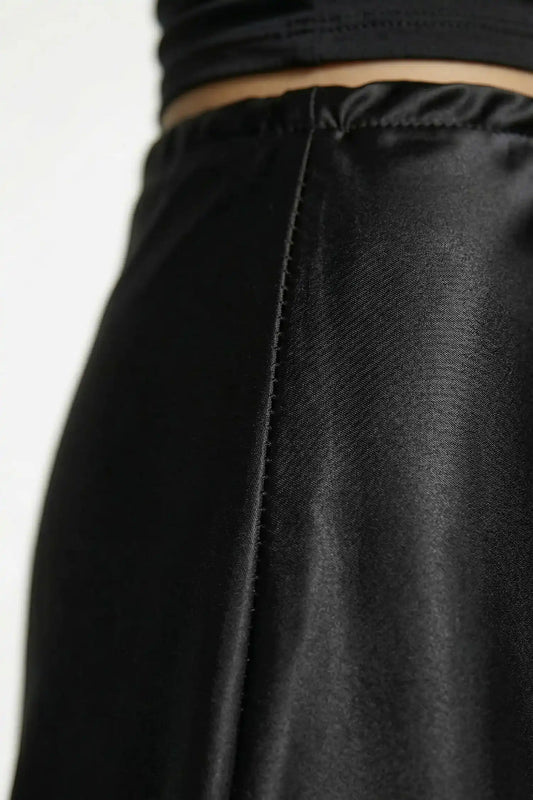 Caurelle | Women's Elegant Satin Mini Skirt