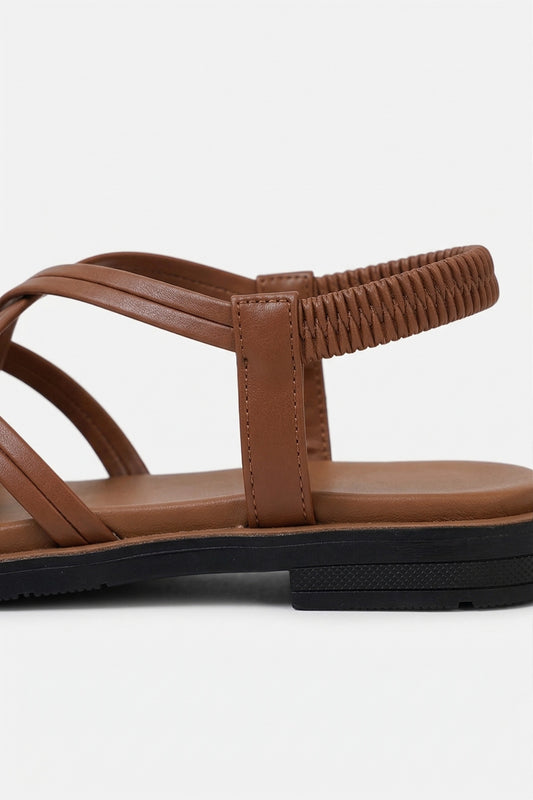 Caurelle | Women’s Cross-Strap Flat Sandals