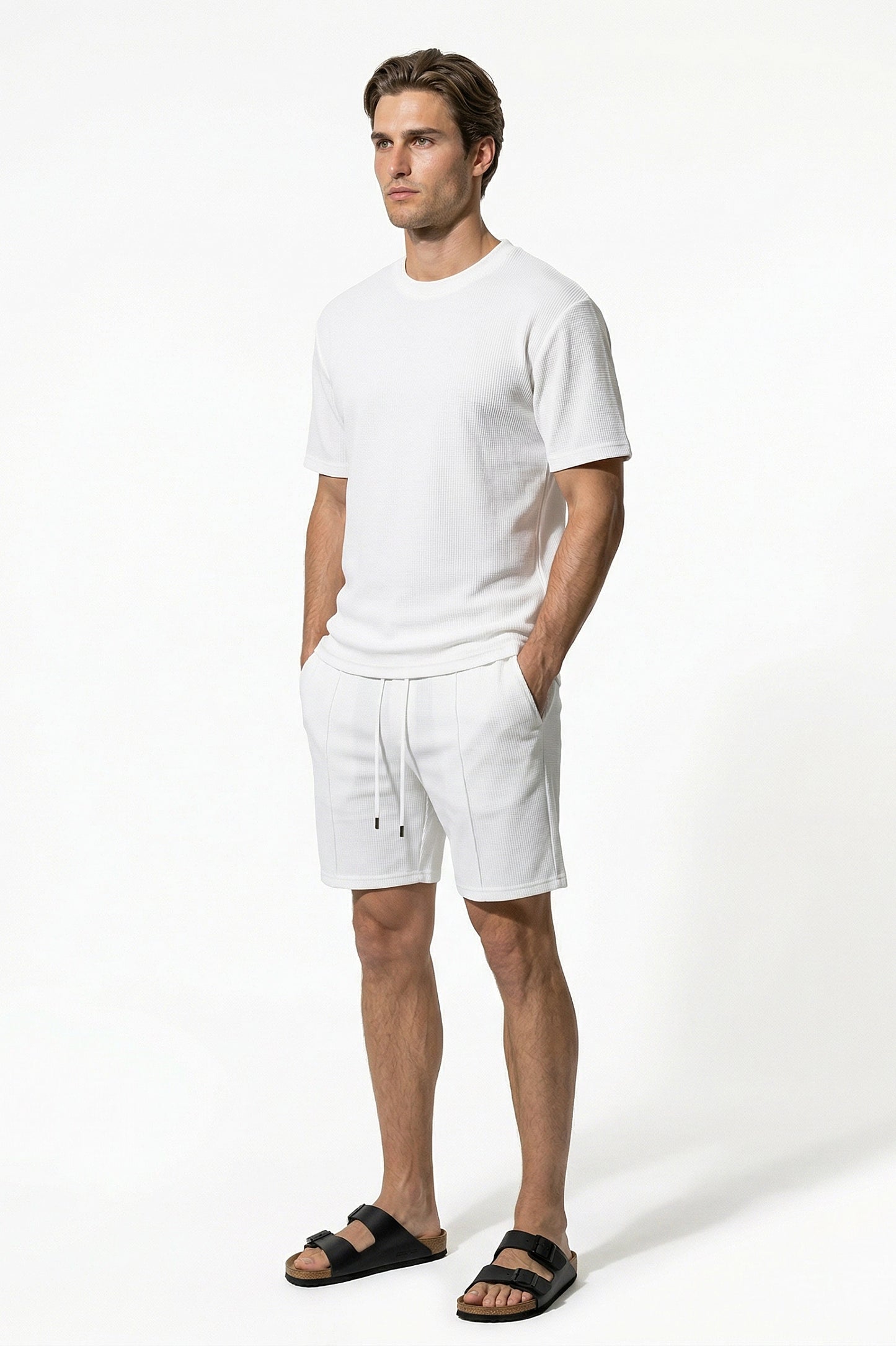 Caurelle | Men’s Waffle Knit Co-Ord Set