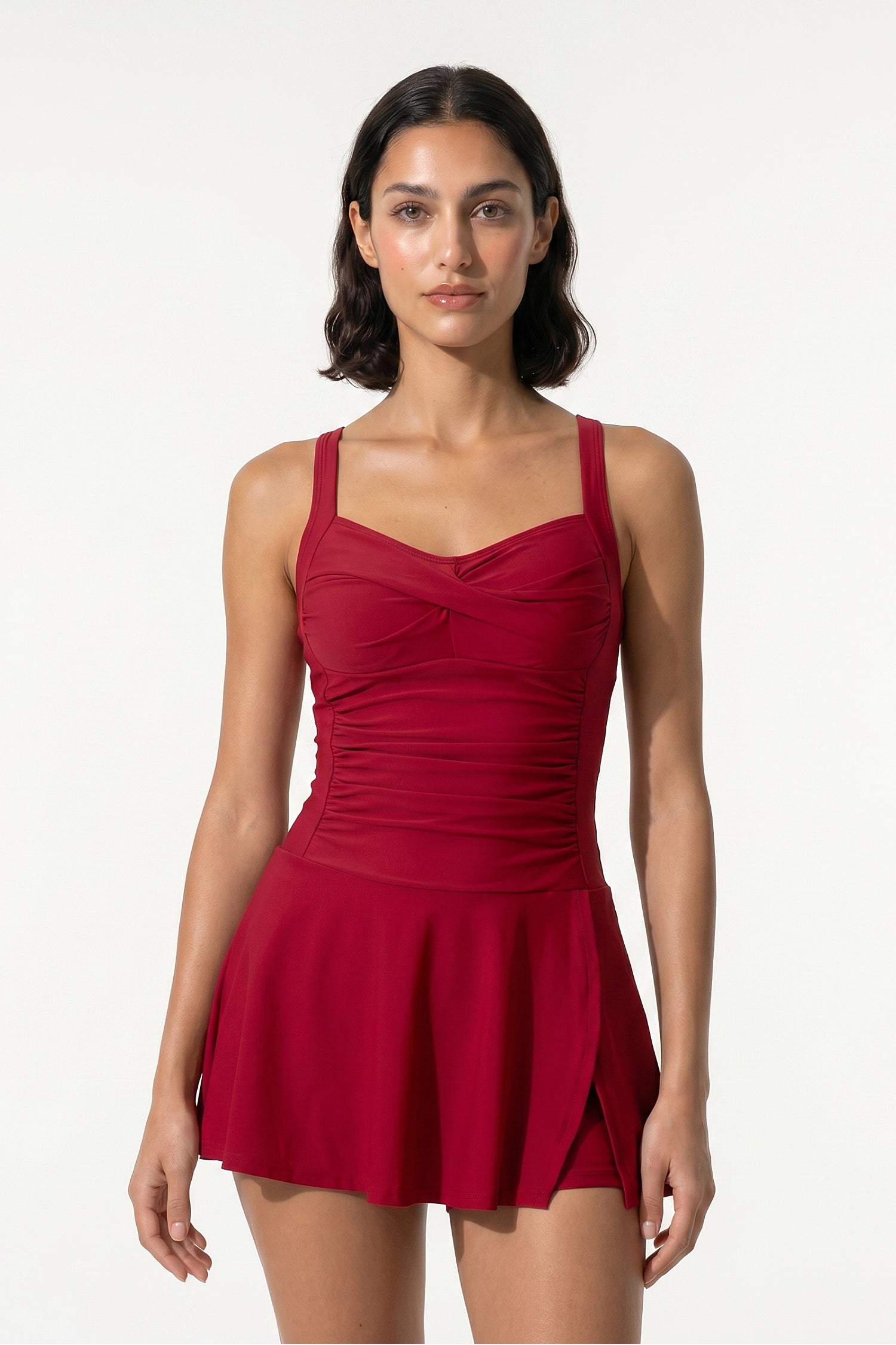 Caurelle | Stylish Co-Ord Tankini Dress for Women | Chic Summer Beach Set