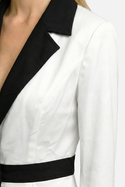 Caurelle | Women’s Blazer Dress – Notched Collar