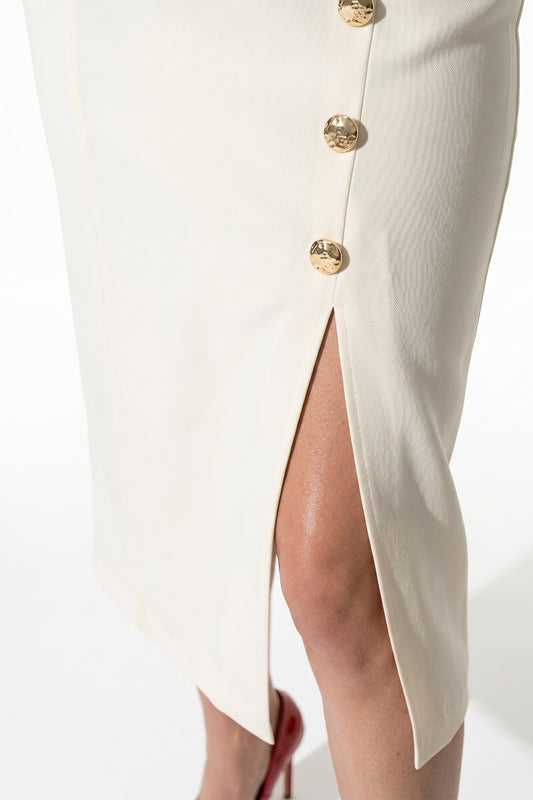 Caurelle | Women’s Button-Front Midi Dress