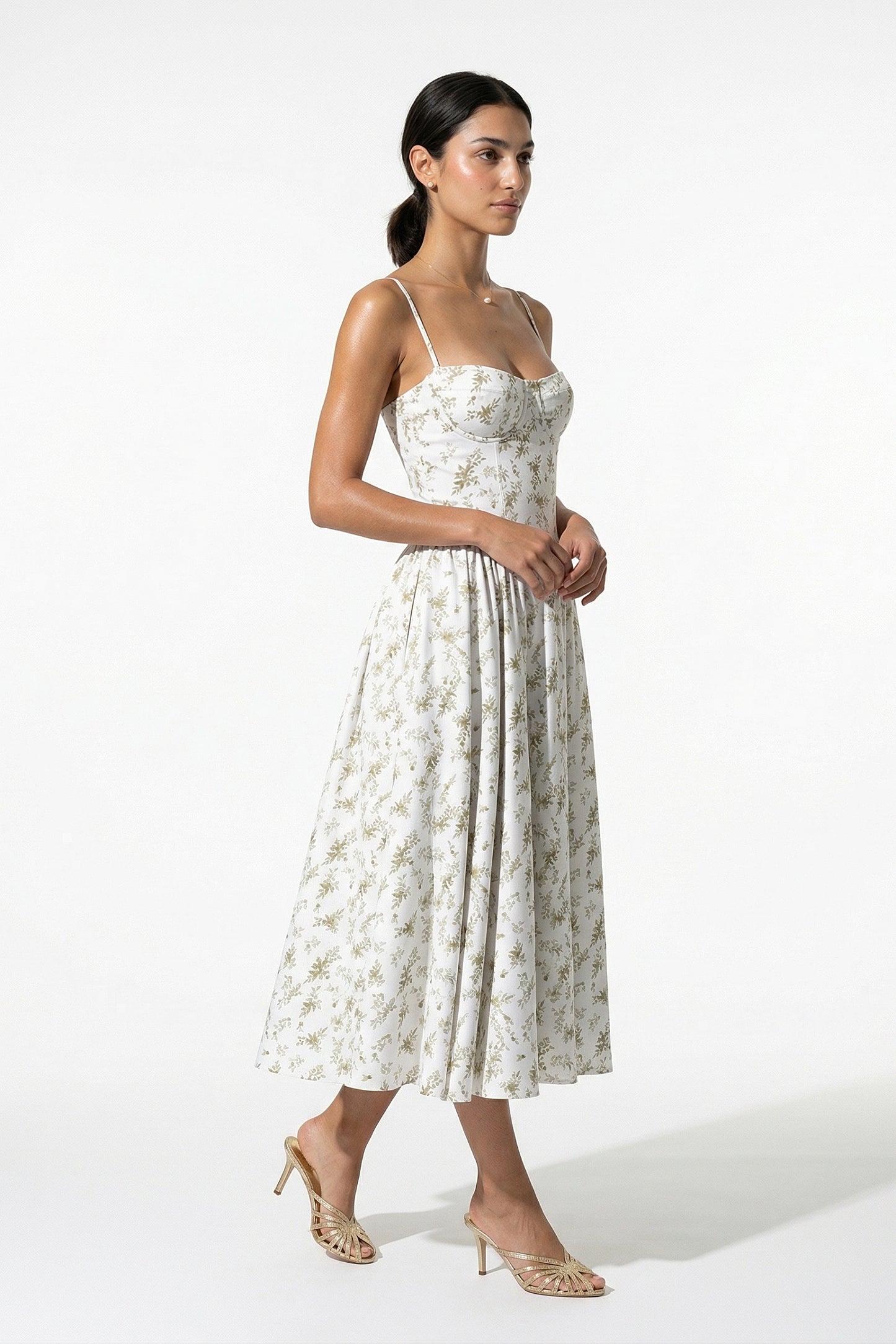 Caurelle | Women’s Floral Summer Midi Dress