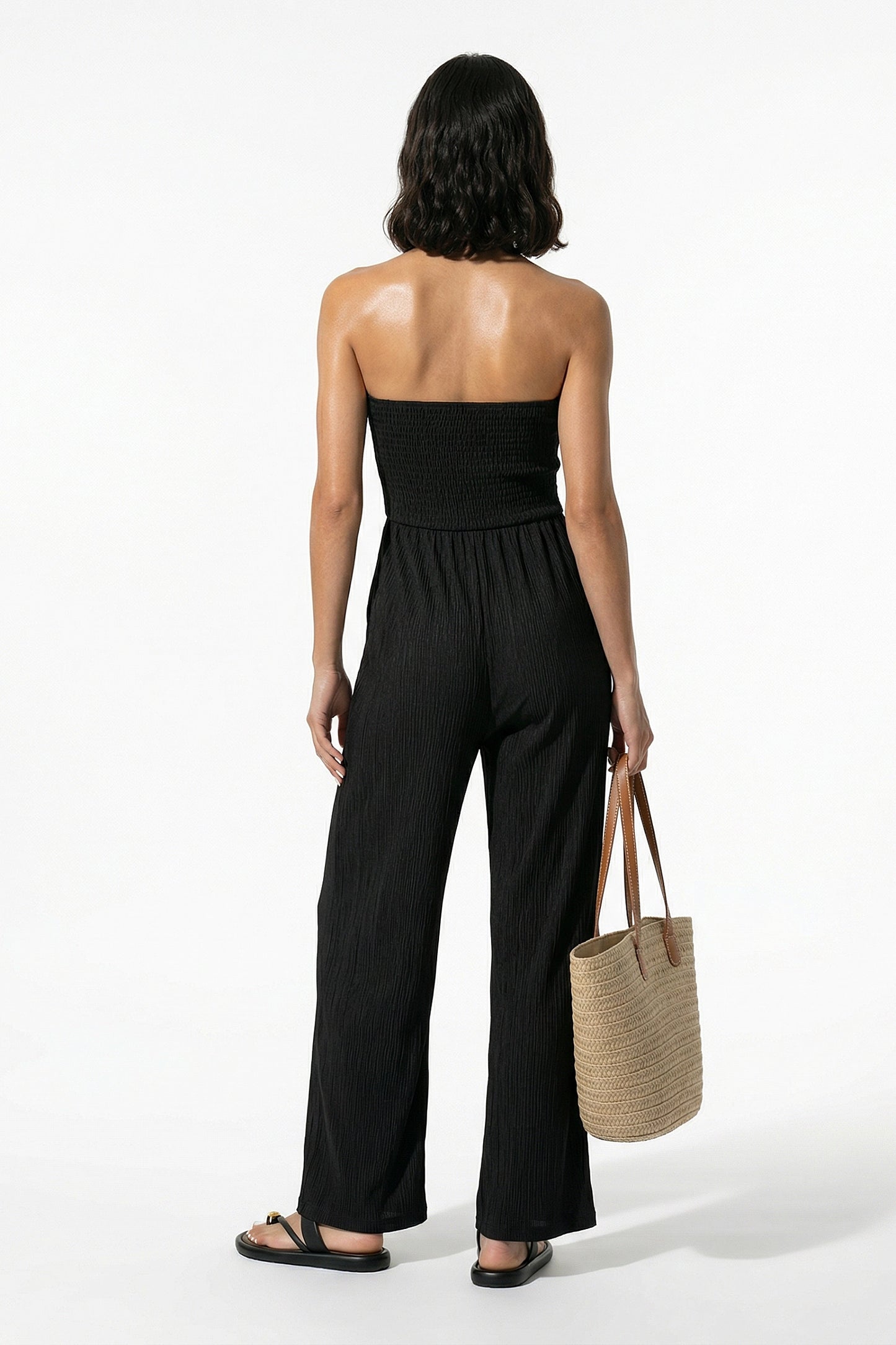 Caurelle | Women’s Off-Shoulder Jumpsuit – Knit Elegance