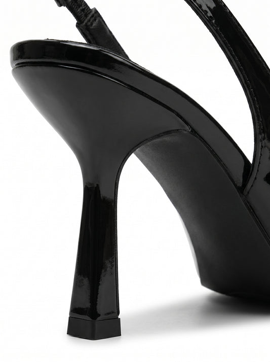 Pointed Toe Slingback High Heels Womens Office Work Evening Pumps
