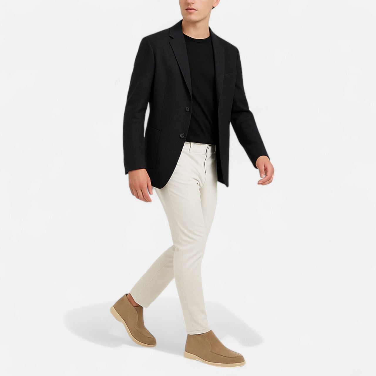 Caurelle | High-Top Suede Loafers – Elevated Comfort & Timeless Style