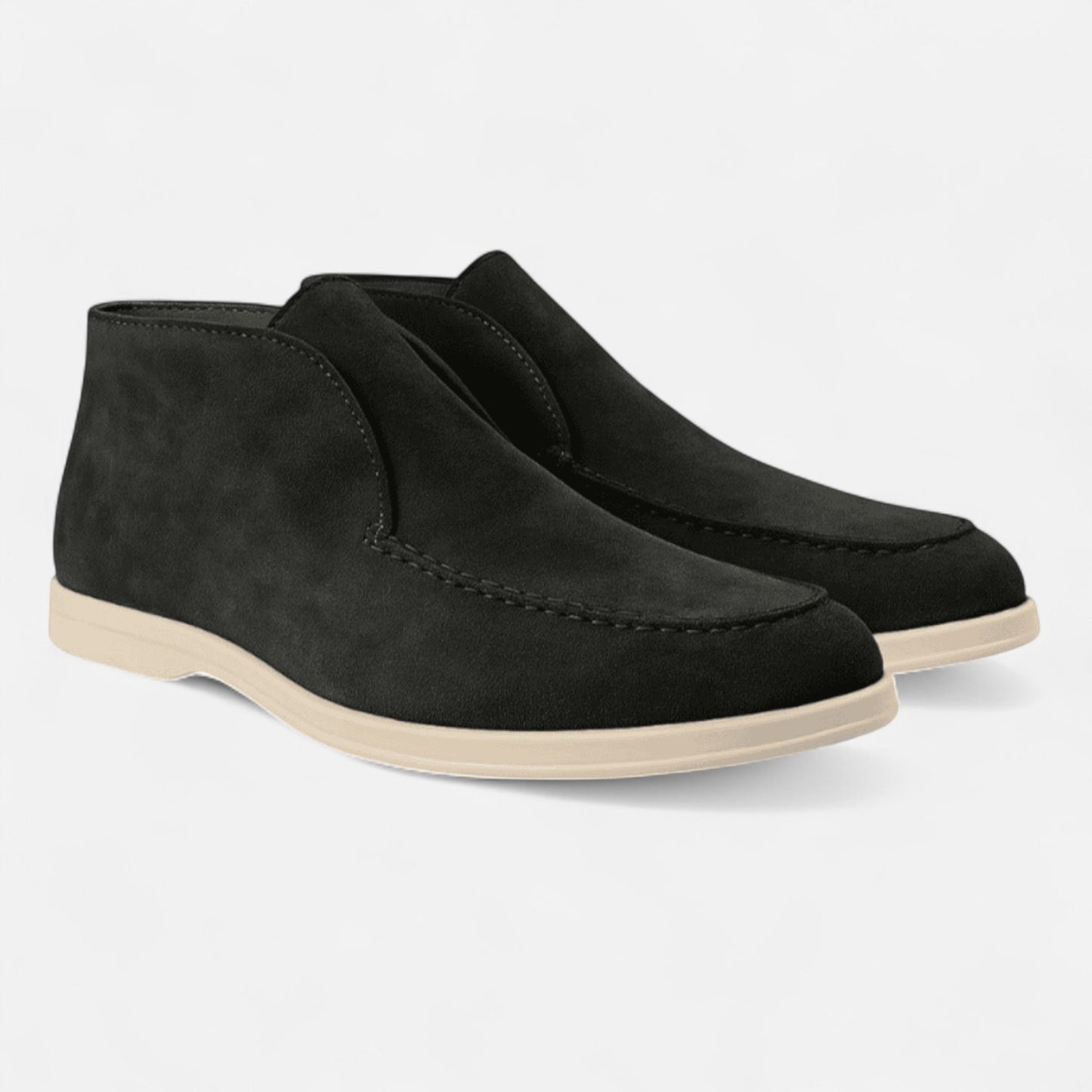 Caurelle | High-Top Suede Loafers – Elevated Comfort & Timeless Style