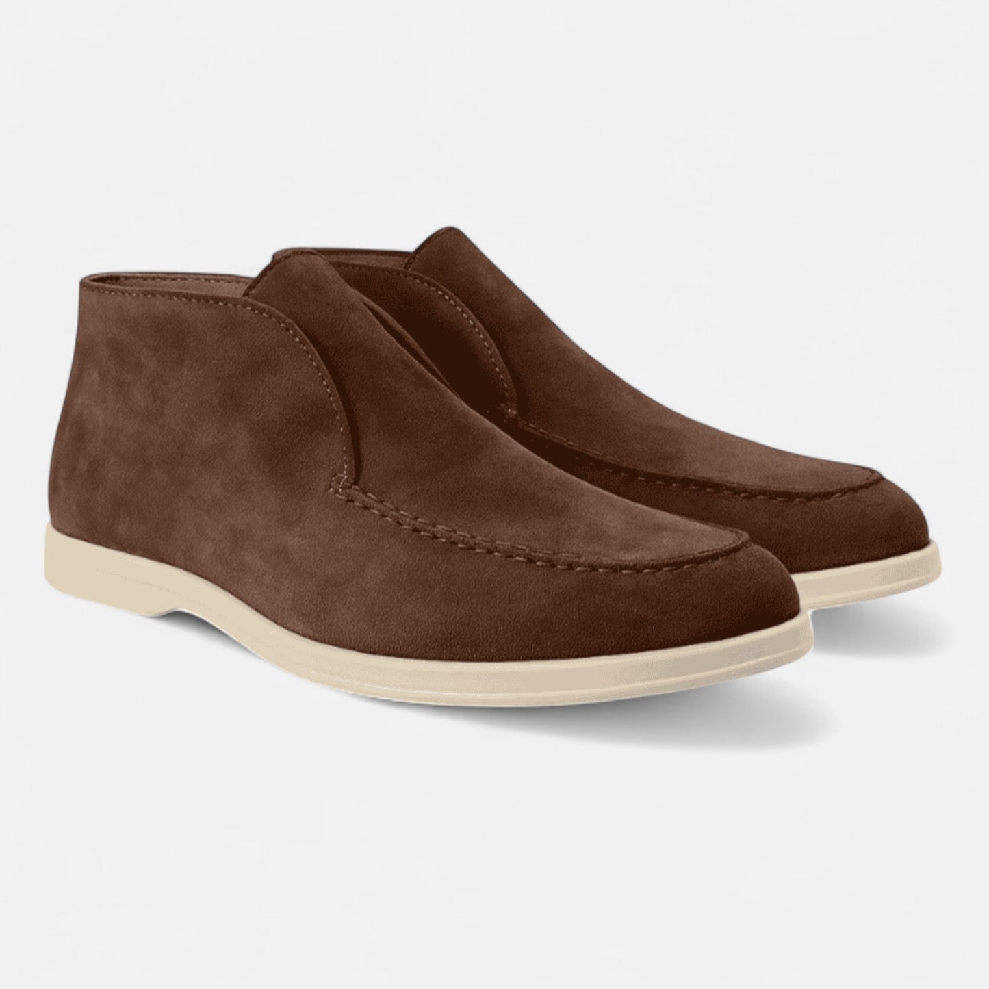 Caurelle | High-Top Suede Loafers – Elevated Comfort & Timeless Style