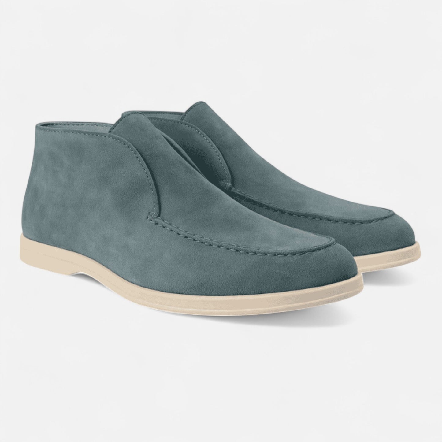 Caurelle | High-Top Suede Loafers – Elevated Comfort & Timeless Style