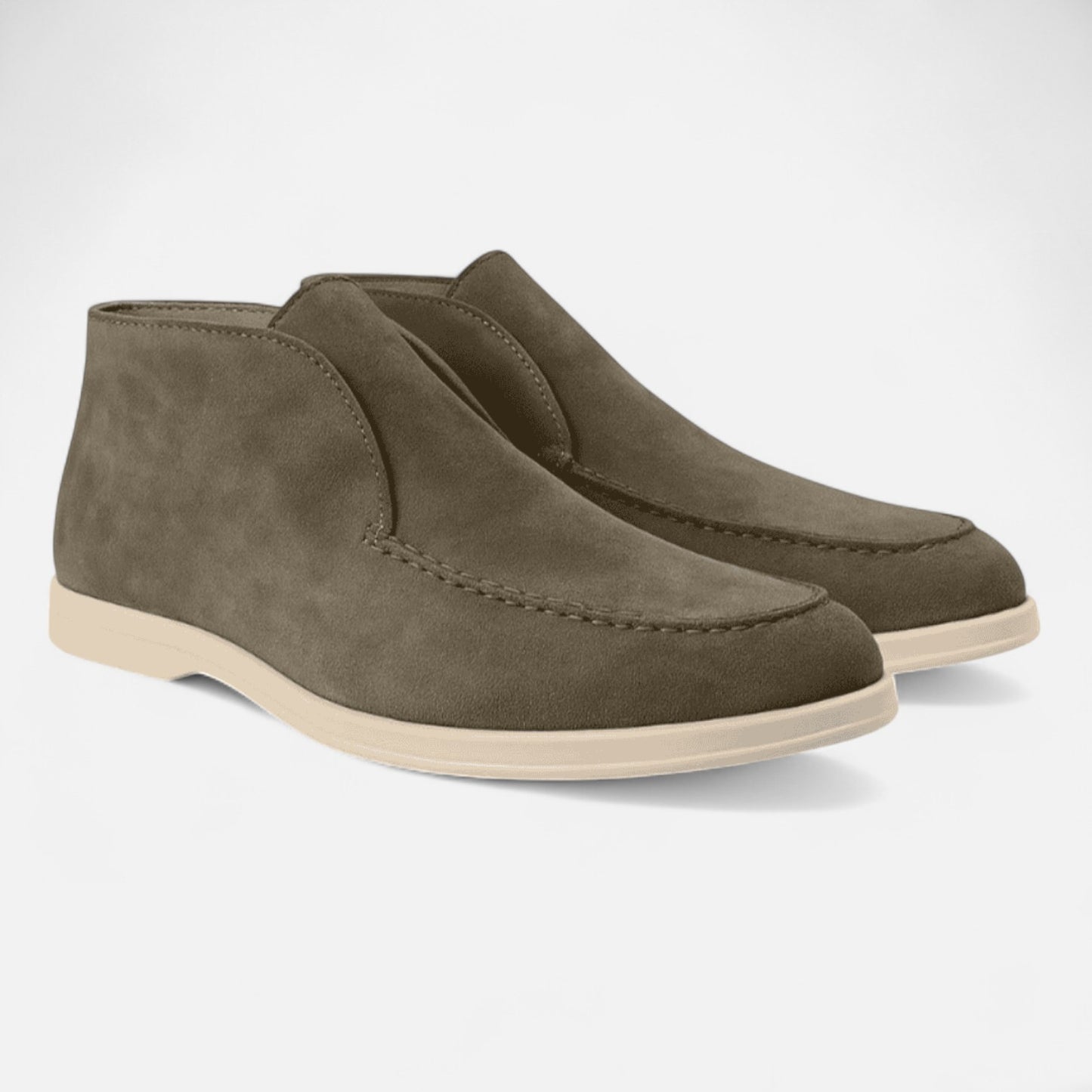 Caurelle | High-Top Suede Loafers – Elevated Comfort & Timeless Style
