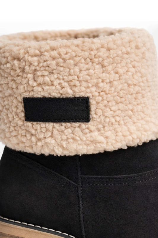 Caurelle | Women’s Fleece Cuff Ankle Boots