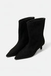 Caurelle | Women’s Pointed-Toe Ankle Boots – Vintage Elegance
