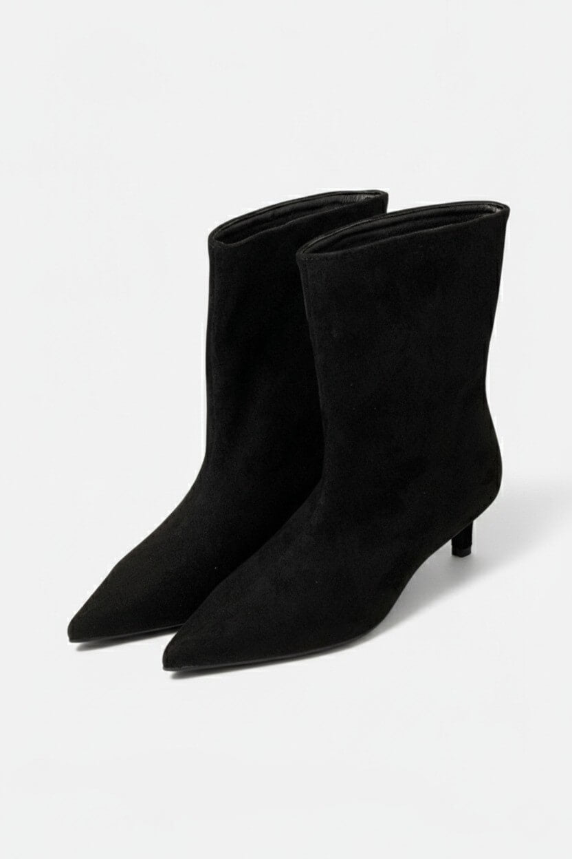 Caurelle | Women’s Pointed-Toe Ankle Boots – Vintage Elegance