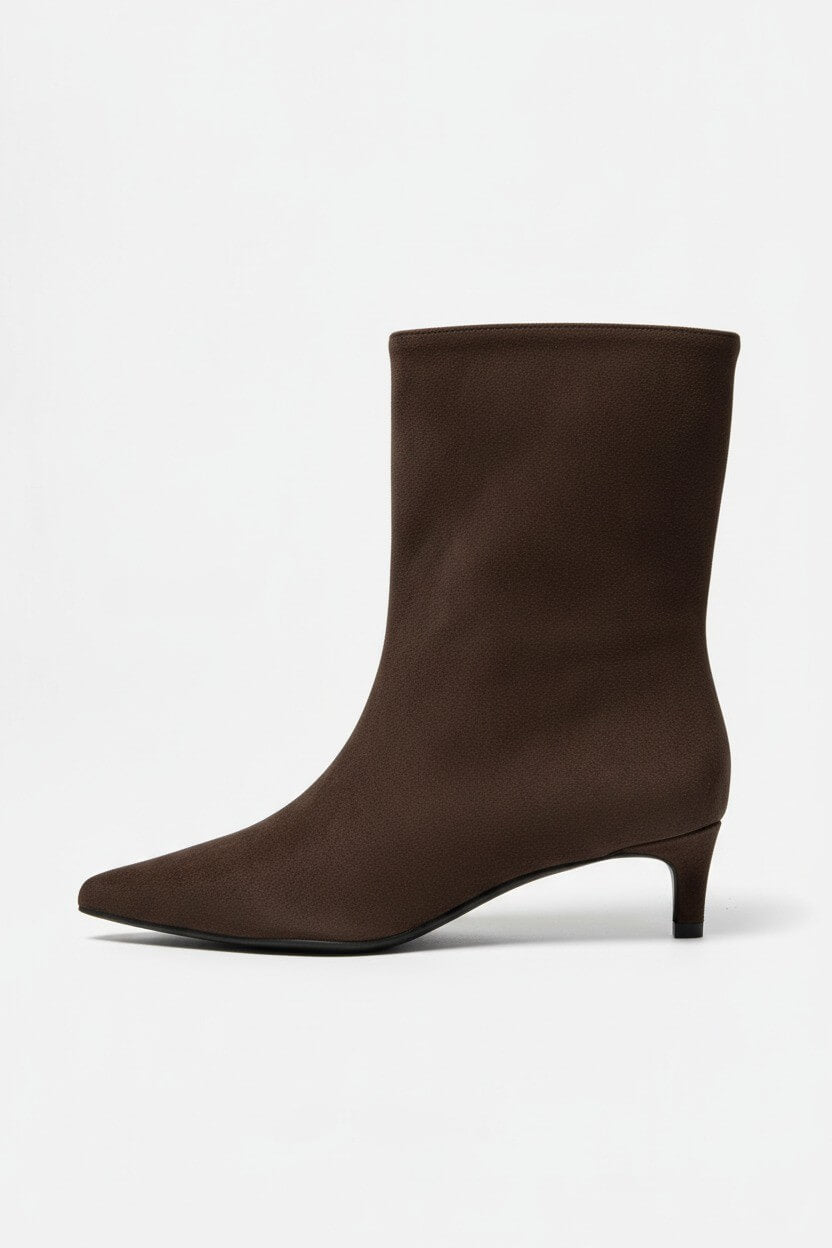 Caurelle | Women’s Pointed-Toe Ankle Boots – Vintage Elegance