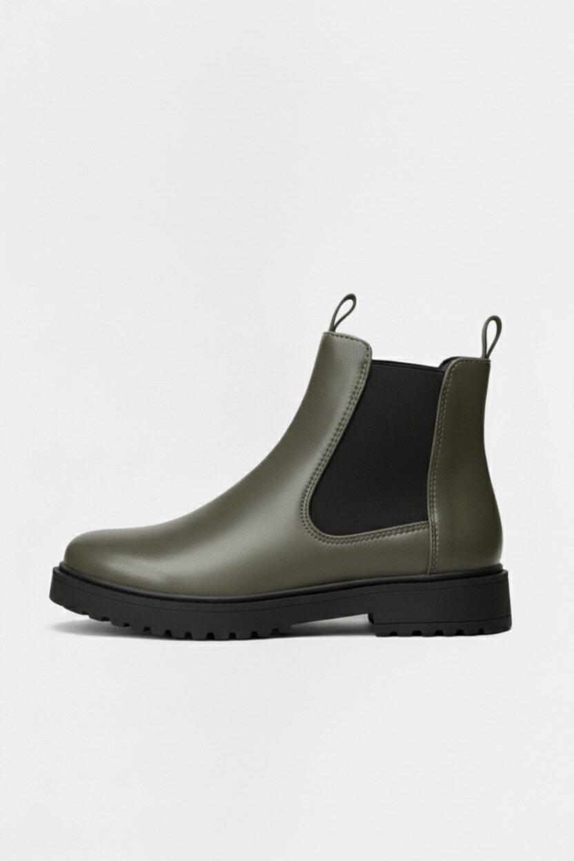 Caurelle | Women’s Chelsea Boots – Slip-On Chunky Platform Design