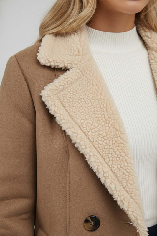 Caurelle | Women’s Shearling Soft Plush Long Coat