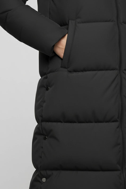 Caurelle | Women’s Long Puffer Coat with Elegant Design