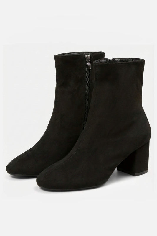 Caurelle | Women’s Classic Heeled Ankle Boots - Luxe Winter Comfort