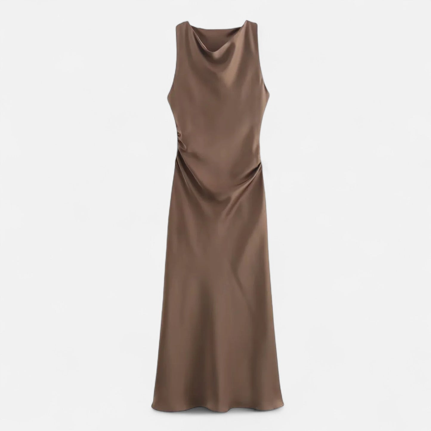 Caurelle | Sleeveless Slip Midi Dress – Effortless Elegance for Every Occasion