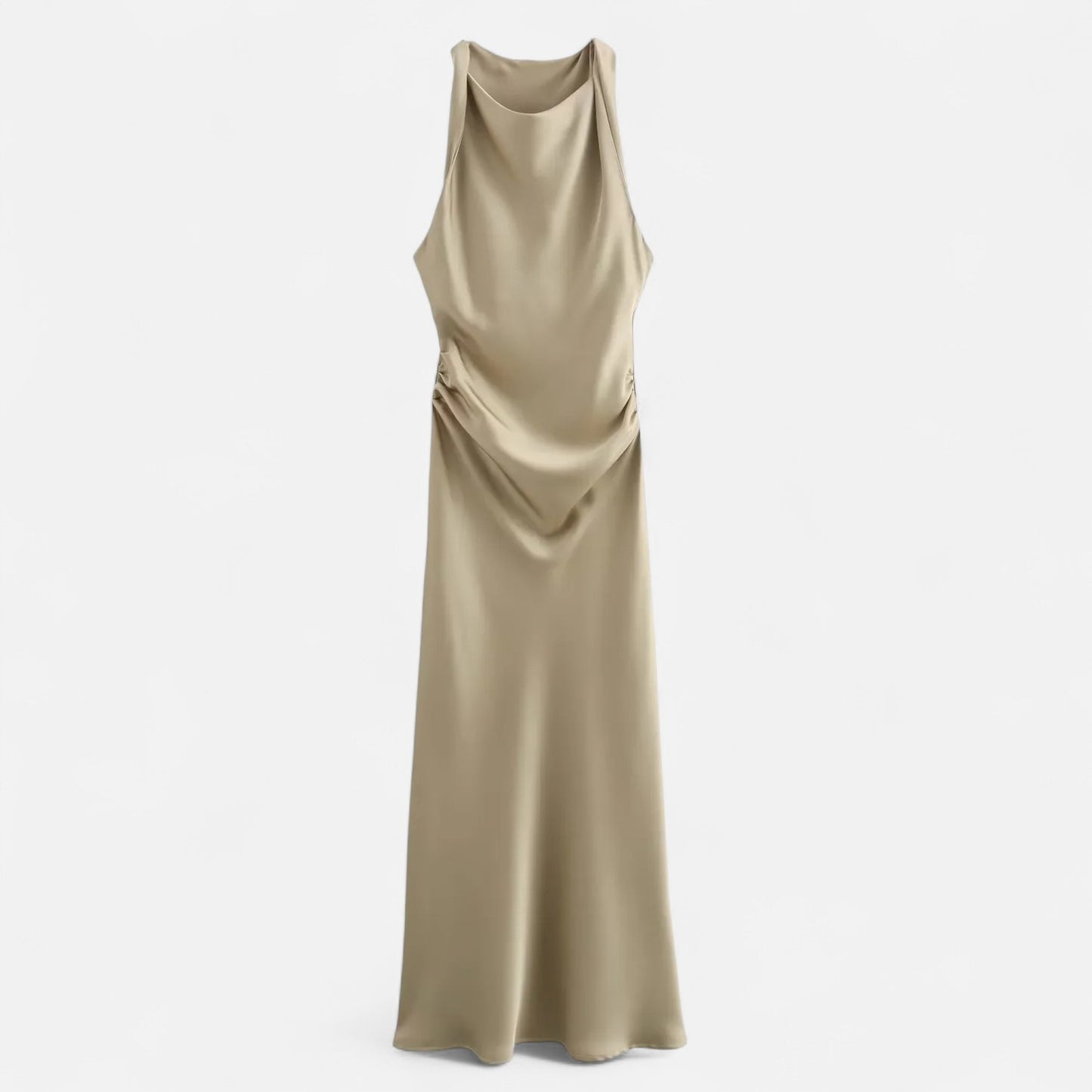 Caurelle | Sleeveless Slip Midi Dress – Effortless Elegance for Every Occasion