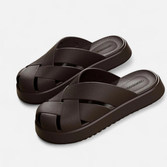 Caurelle | Unisex Closed-Toe Slippers – Lightweight Comfort for Indoor & Outdoor Wear