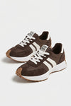 Women’s Casual Platform Retro Suede Trainers