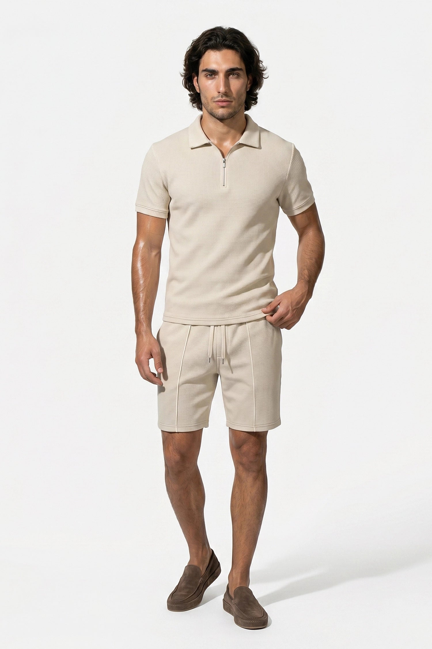 Caurelle | Men's Polo Shirt and Shorts Co Ord Set