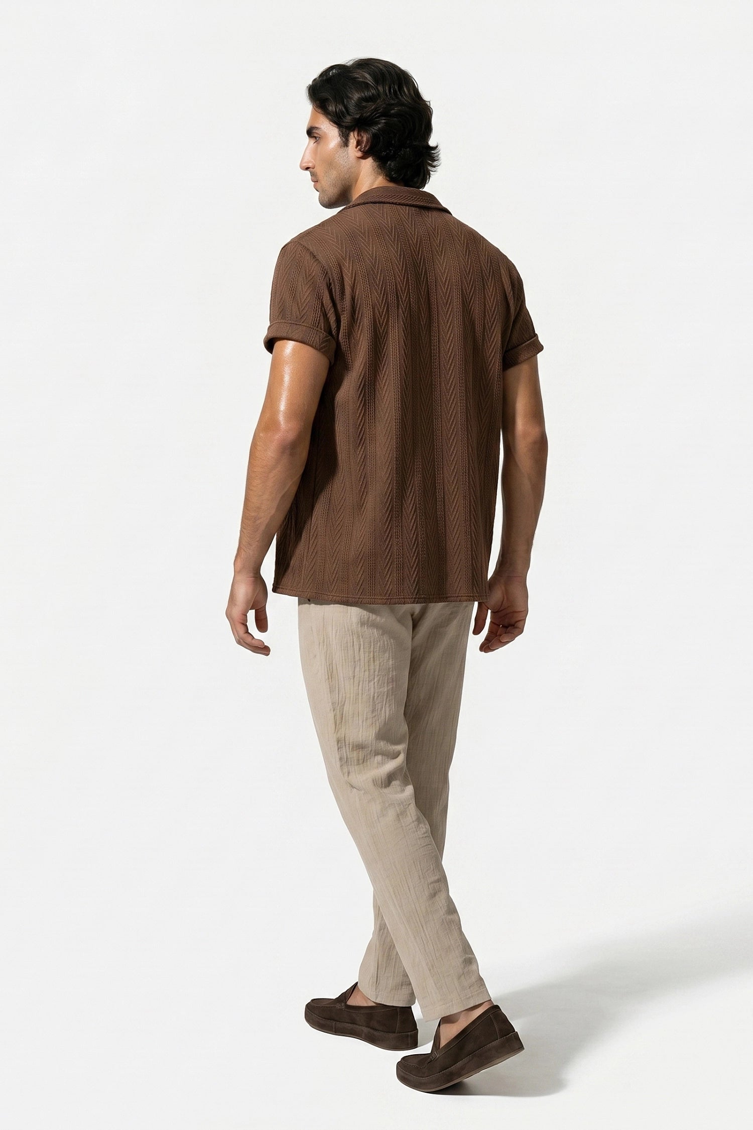 Caurelle | Men’s Linen Shirt and Trousers Set Relaxed Summer Elegance