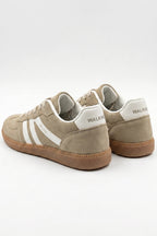 Women's Retro Gum Sole Trainers Lace Up
