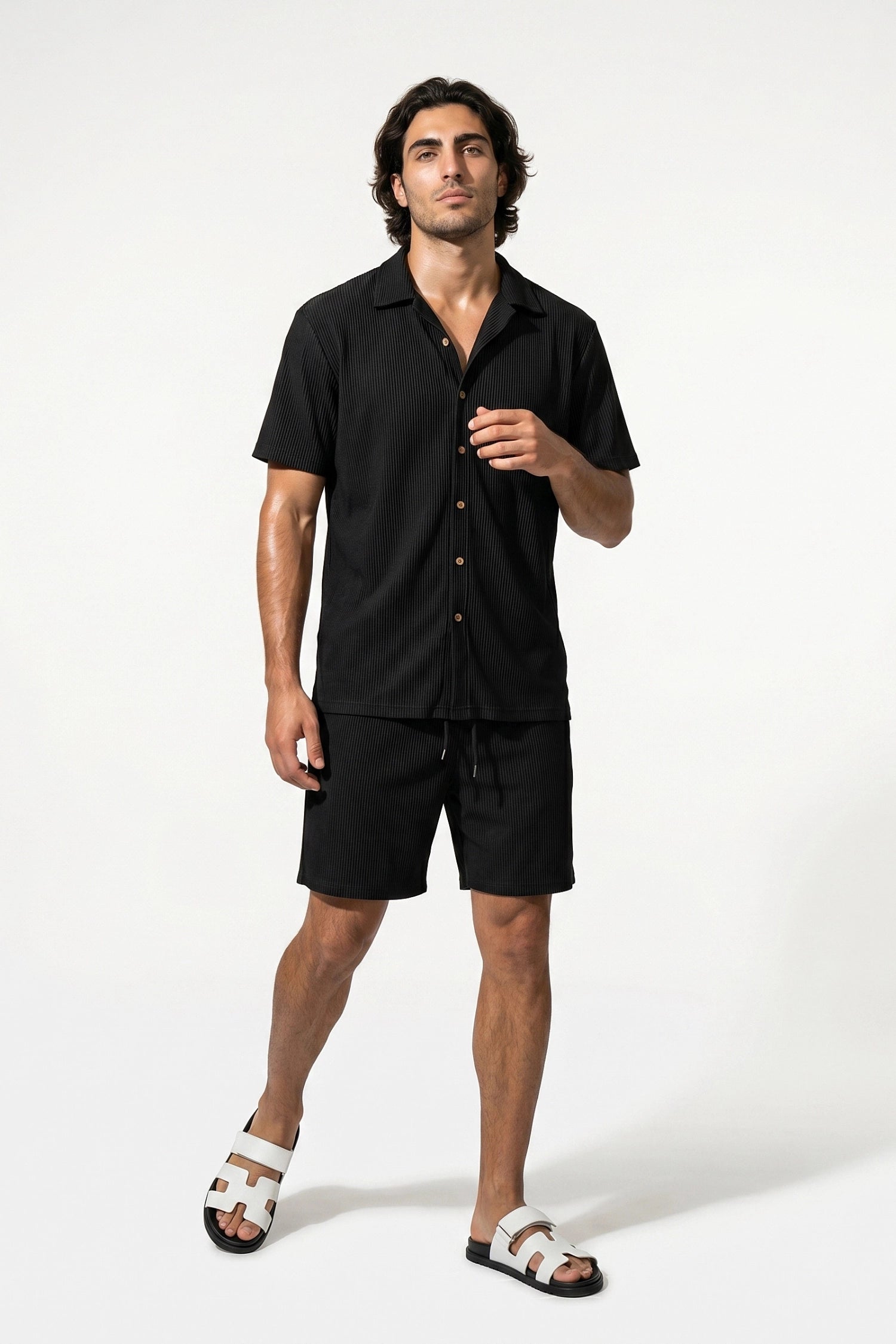 Caurelle | Men’s Shirt and Shorts Set Style Summer Wear