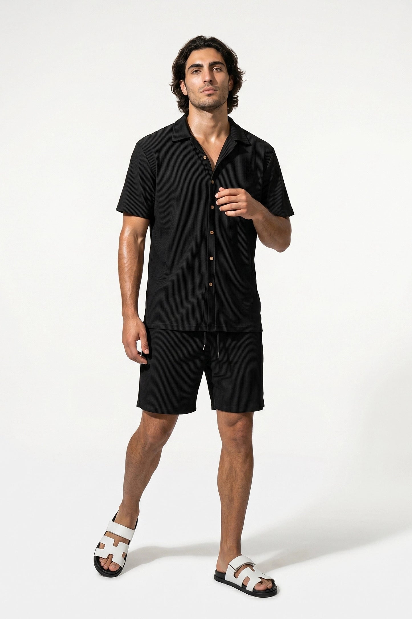 Caurelle | Men’s Shirt and Shorts Set Style Summer Wear