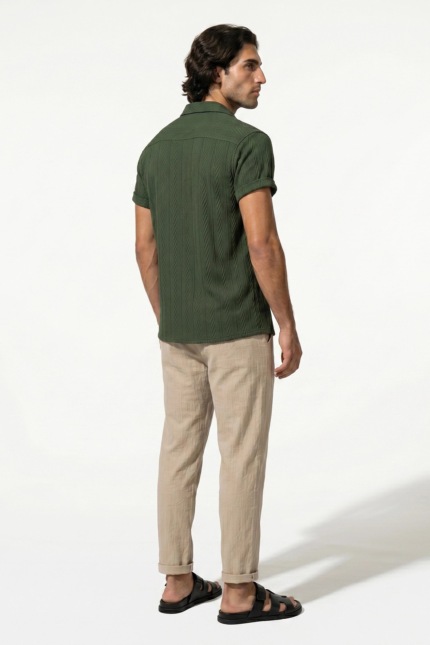 Caurelle | Men’s Linen Shirt and Trousers Set Relaxed Summer Elegance