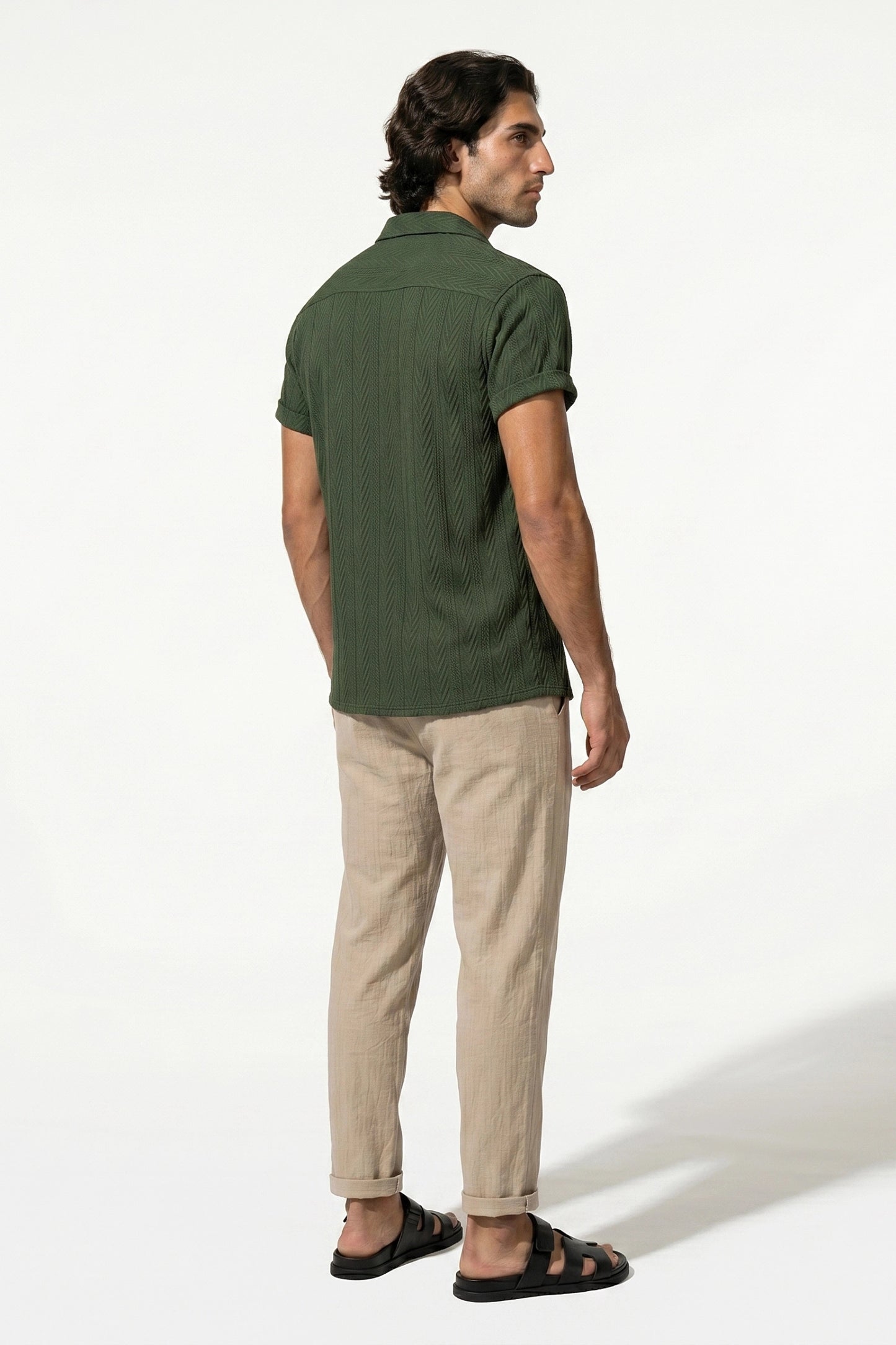 Caurelle | Men’s Linen Shirt and Trousers Set Relaxed Summer Elegance