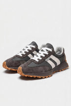 Men's Easy Wear Retro Suede Trainers
