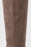 Women's Winter Block Heel Suede Knee High Boots