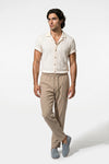 Caurelle | Men’s Linen Shirt and Trousers Set Relaxed Summer Elegance