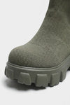 Women's Winter Easy Wear Sock Ankle Boots with Chunky Platform Sole