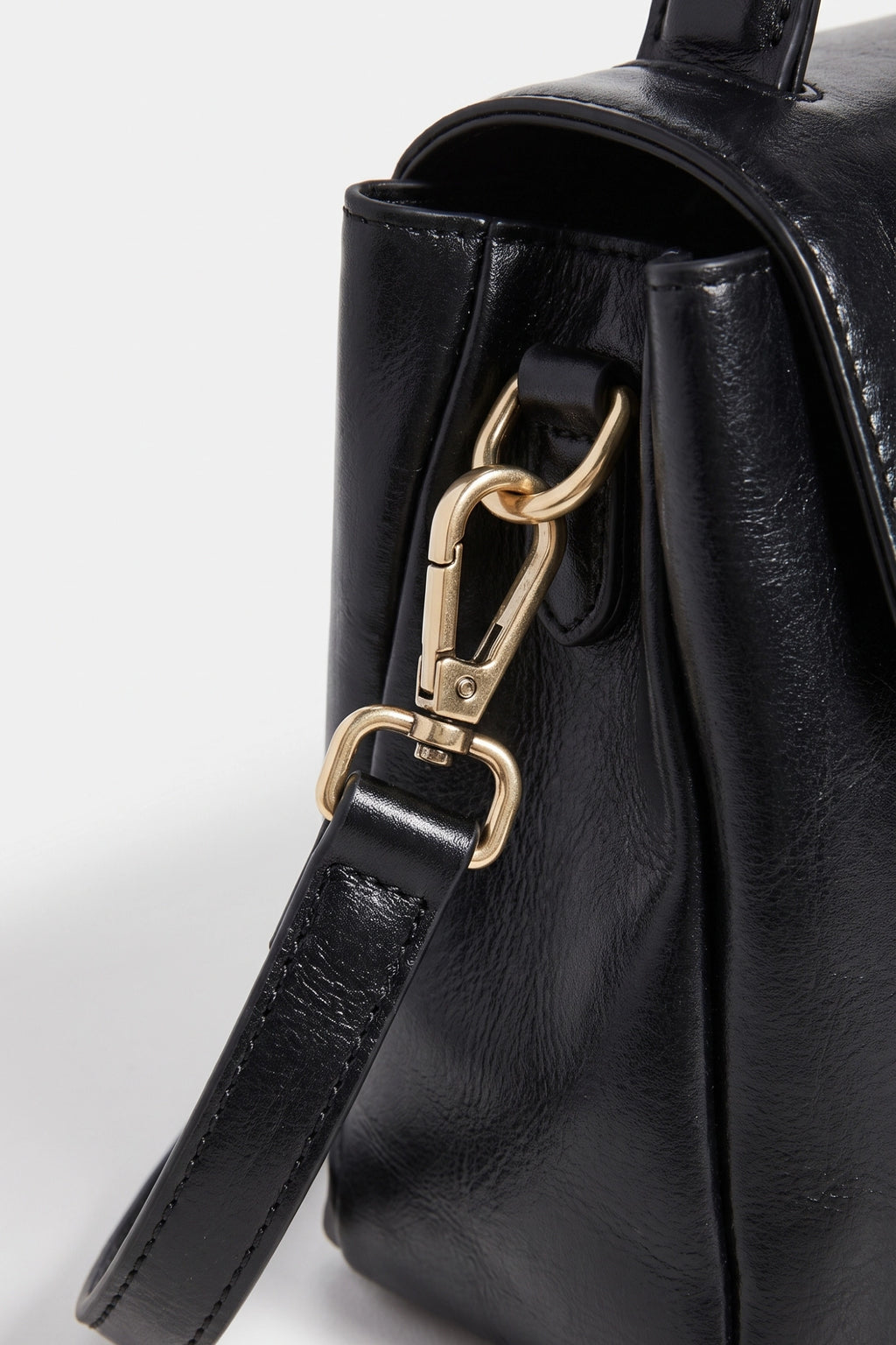 Women's Versatile Genuine Leather Satchel Crossbody Bag with Top Handle