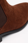 Men's Winter Easy Wear Chelsea Boots with Suede Look